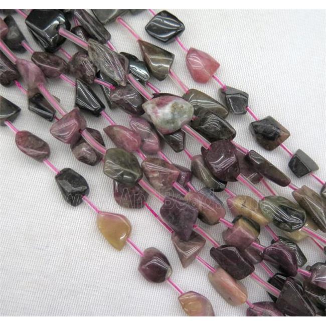 tourmaline bead, freeform