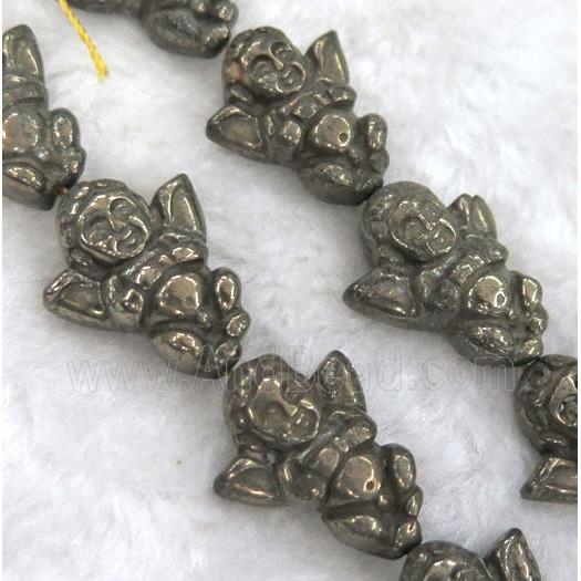 pyrite bead, angel