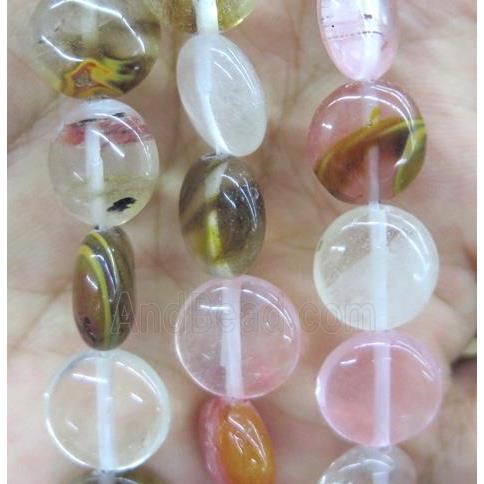 Synthetic Watermelon Quartz Beads Circle