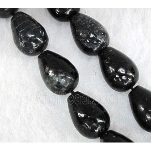 Phlogopite bead, teardrop