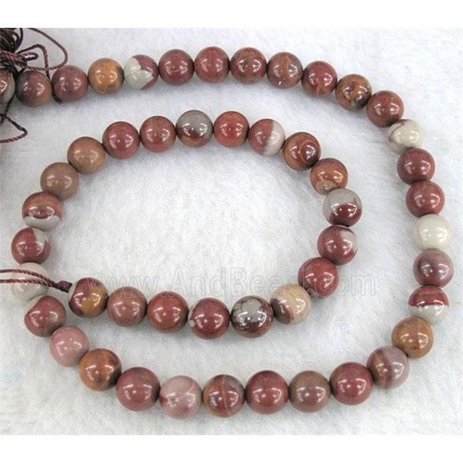round natural Noreena Jasper Beads