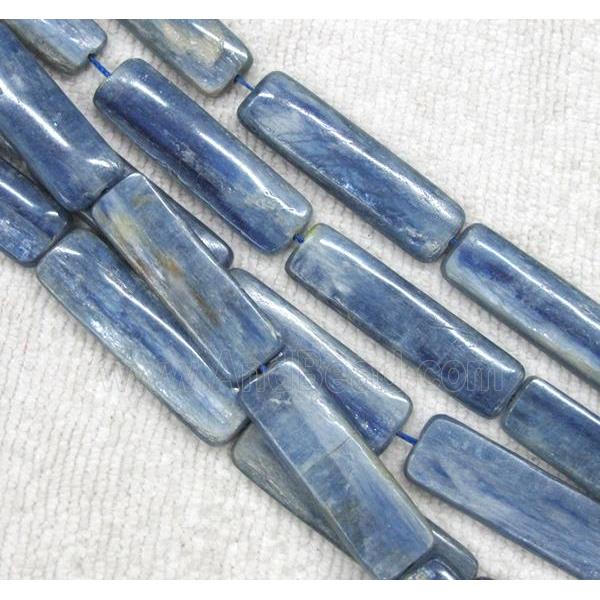 blue Kyanite beads, rectangle