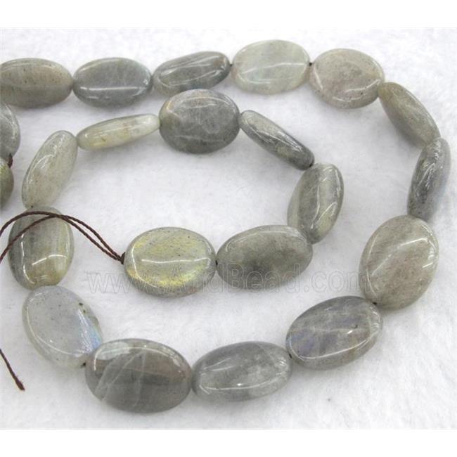 labradorite beads, oval