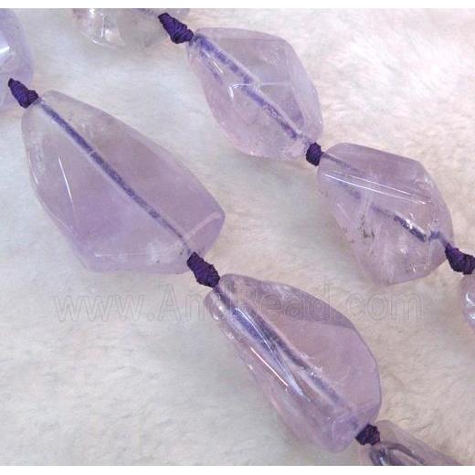 amethyst beads, freeform