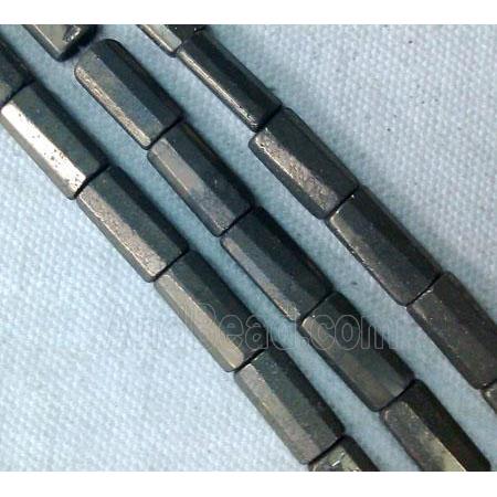 natural Pyrite Beads, faceted