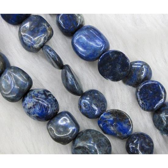 lapis lazuli bead, freeform