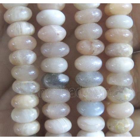 natural Sunstone beads, rondelle