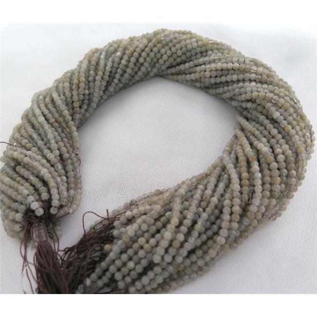 tiny Labradorite beads, round