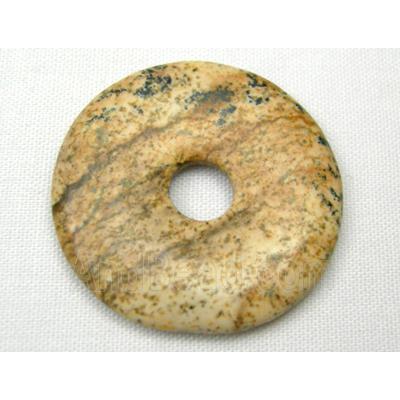 Picture Jasper Dount Pendant