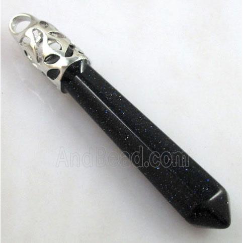 Blue sandstone Pendant, stick, point