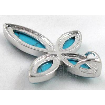 Turquoise stone pendant
