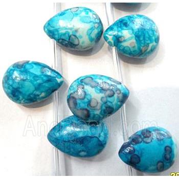 Rain colored stone bead, stability