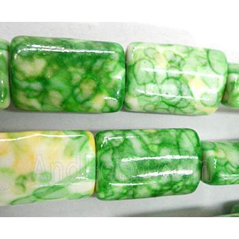 Rain colored stone bead, stability
