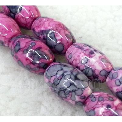 Rain colored stone bead, stability