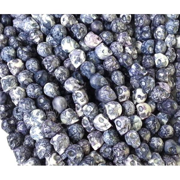 rainforest jasper Skull Beads, stability