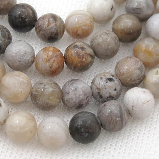 bamboo jasper bead, round