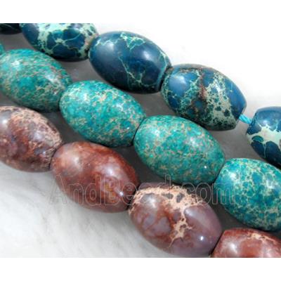 Sea Sediment Jasper, Rice, mixed color
