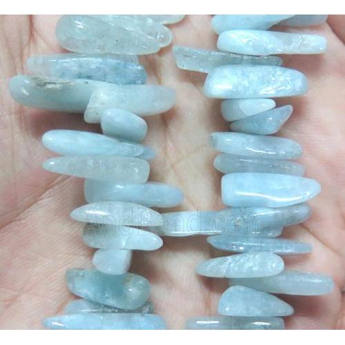 Aquamarine bead, Erose Chip