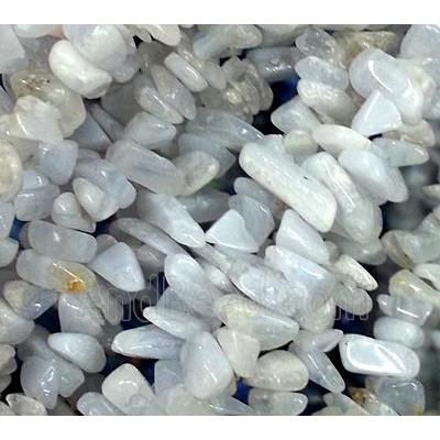 white jade chips bead, freeform