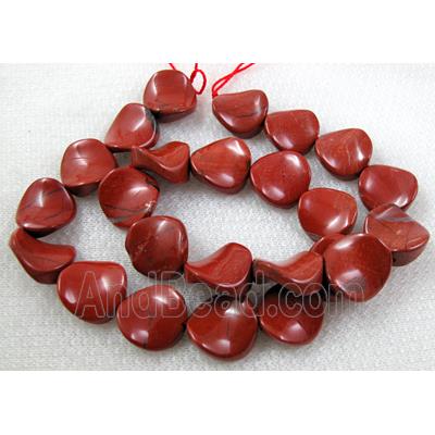 Natural Twist Coin Gemstone bead