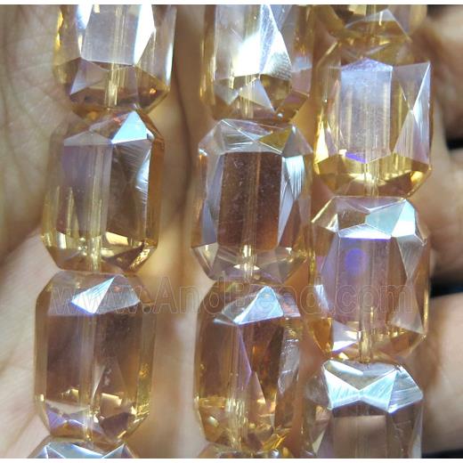 chinese crystal glass bead, faceted