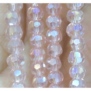 chinese crystal bead, faceted round