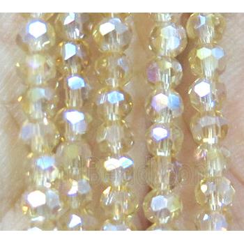 chinese crystal bead, faceted round