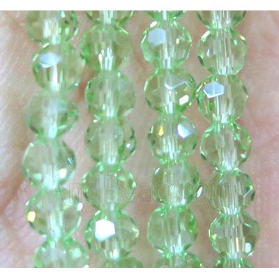 chinese crystal bead, faceted round