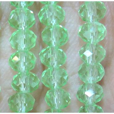 chinese crystal bead, faceted rondelle