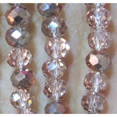 chinese crystal bead, faceted rondelle