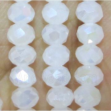 chinese crystal bead, faceted rondelle