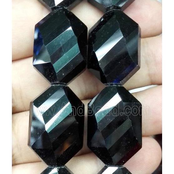 Chinese crystal bead, faceted
