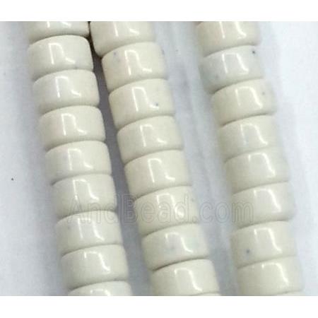 Gold edge ore, heishi, white