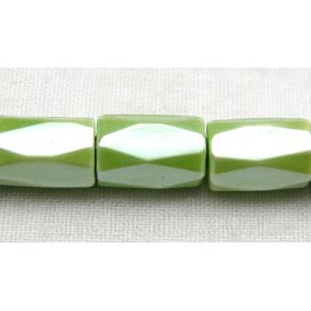 Hematite Magnetic Facet Tube Beads