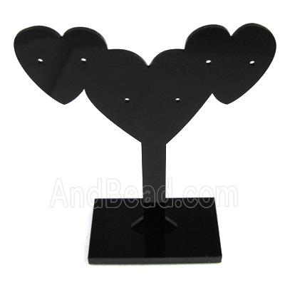 Black Jewelry Earring Display Carrier