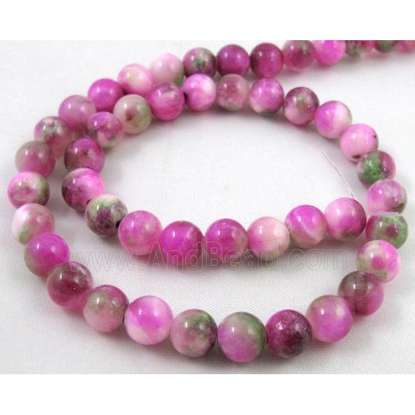 Persia jade bead, round, stabile