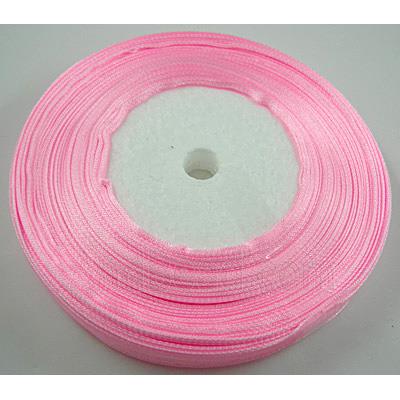 Organza Ribbon Cord, pink