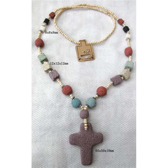 Handmade Lave Necklace