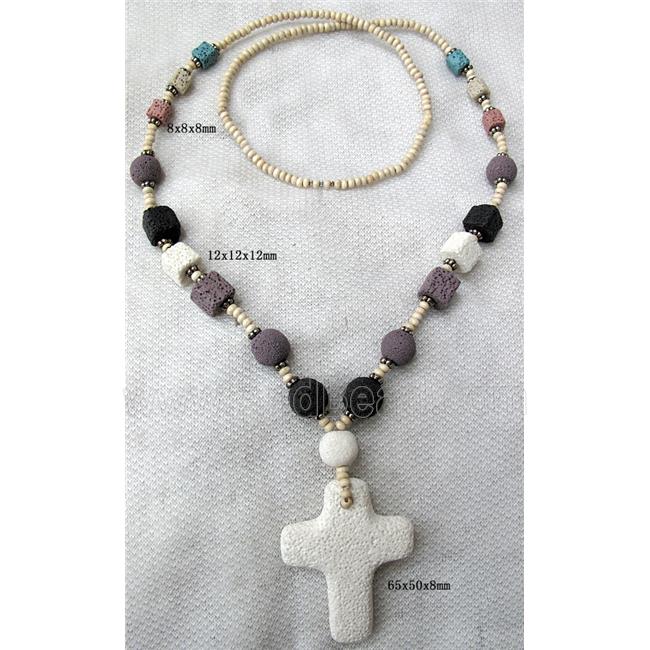 Handmade Lave Necklace