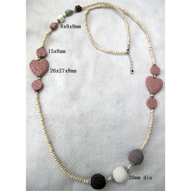 Handmade Lave Necklace