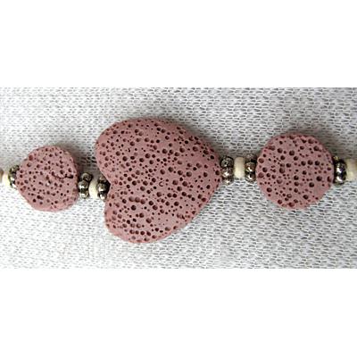 Handmade Lave Necklace