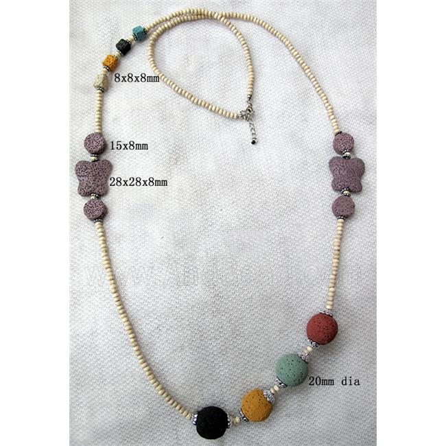 Handmade Lave Necklace