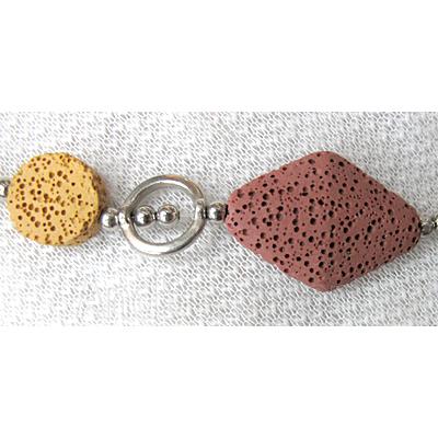 Handmade Lave Necklace