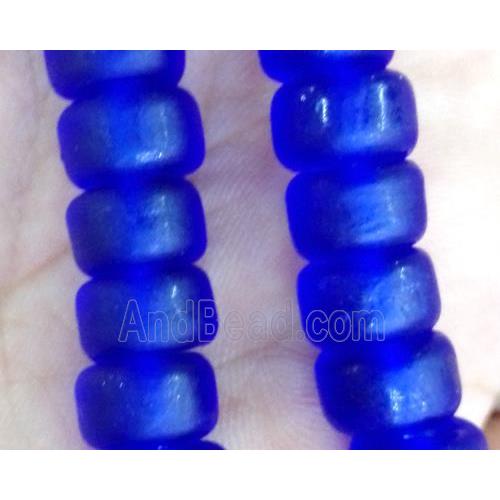 matte lampwork bead, heshi
