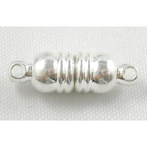 Silver Plated Copper Magnetic Clasp