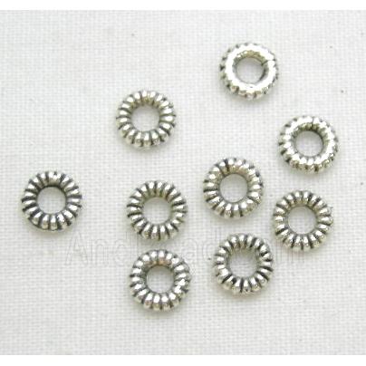 Tibetan Silver Spacer Beads Non-Nickel