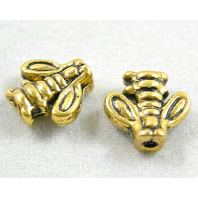 Tibetan Silver Spacer Non-Nickel, Antique Gold