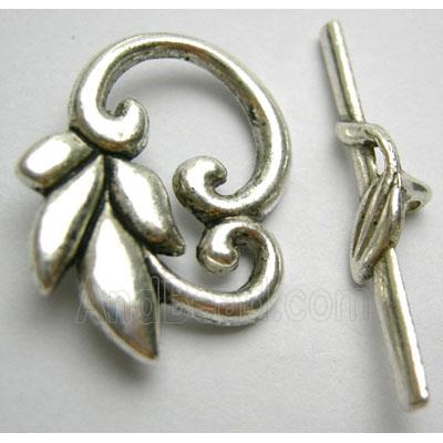 Tibetan Silver Toggle Clasps Non-Nickel