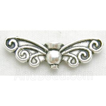 Tibetan Silver Angel Wings beads