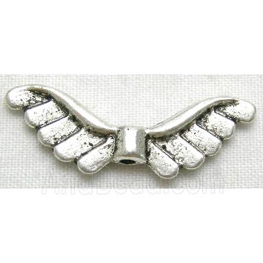 Tibetan Silver Angel Wings beads